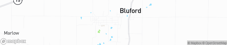 Bluford - map