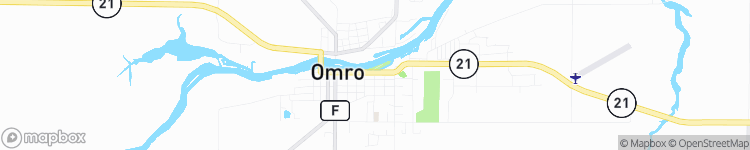Omro - map