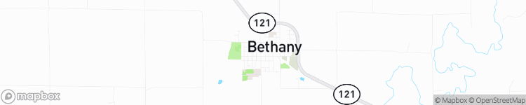 Bethany - map