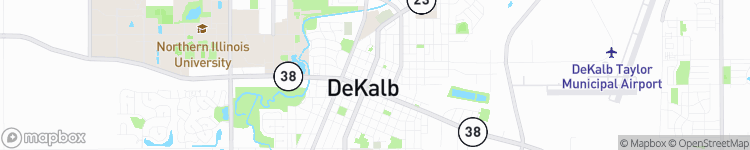 DeKalb - map