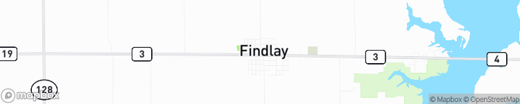 Findlay - map