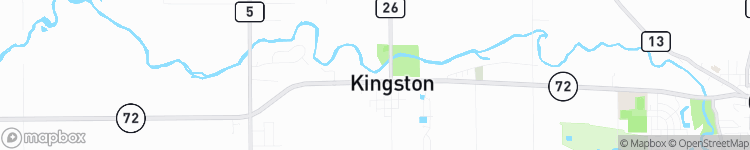 Kingston - map