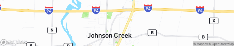 Johnson Creek - map