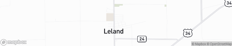 Leland - map