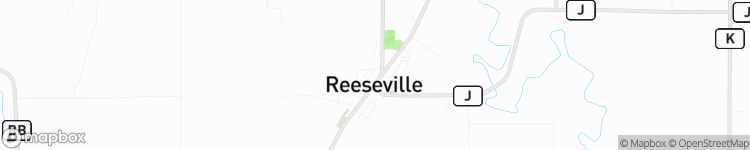 Reeseville - map