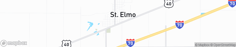 Saint Elmo - map