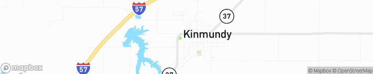 Kinmundy - map