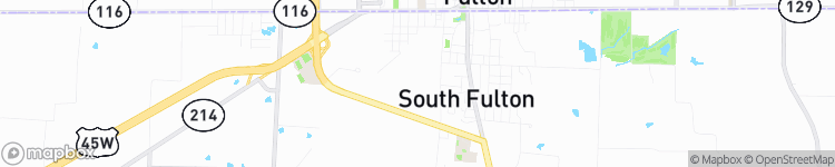 South Fulton - map