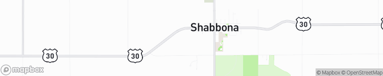 Shabbona - map
