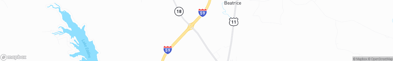 Double S Truck Stop (BP) - map