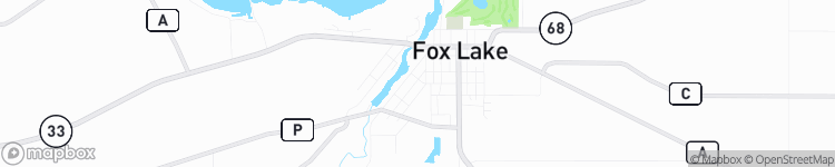 Fox Lake - map