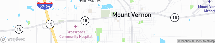 Mount Vernon - map