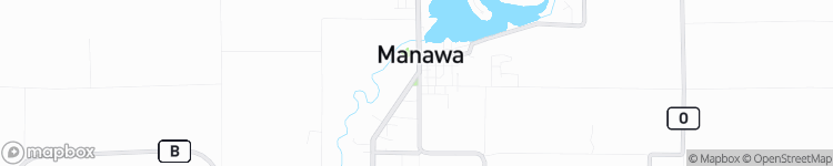 Manawa - map
