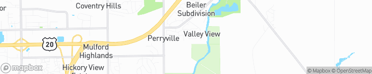 Cherry Valley - map