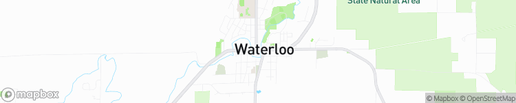 Waterloo - map