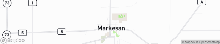 Markesan - map