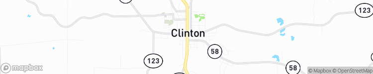 Clinton - map