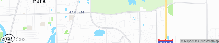 Loves Park - map