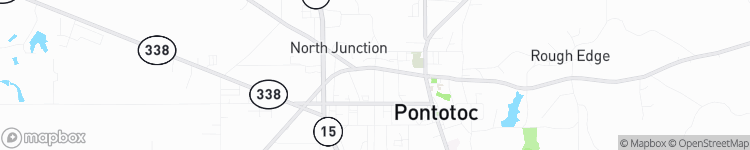 Pontotoc - map