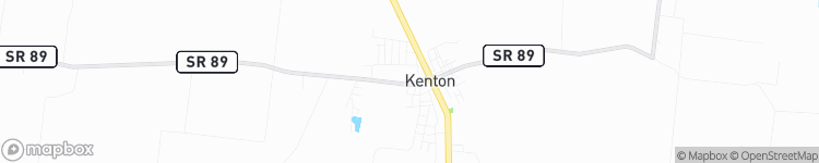 Kenton - map