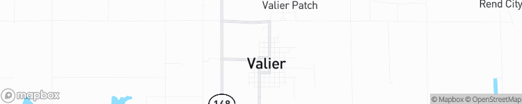 Valier - map
