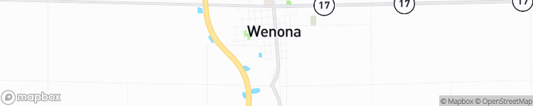 Wenona - map