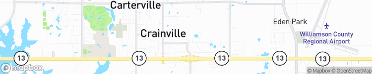 Crainville - map