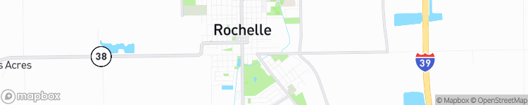 Rochelle - map