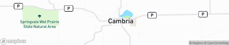 Cambria - map