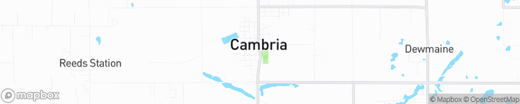 Cambria - map