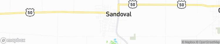 Sandoval - map