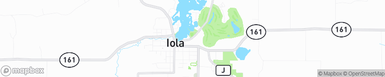 Iola - map