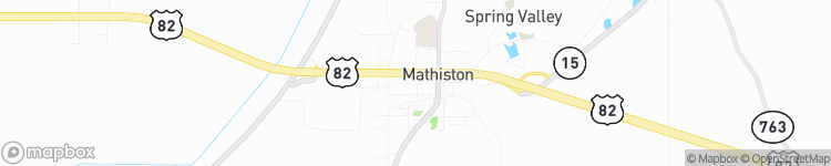 Mathiston - map