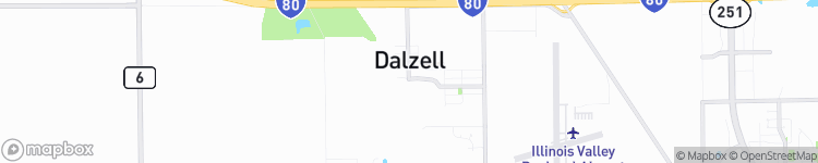 Dalzell - map