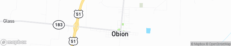 Obion - map