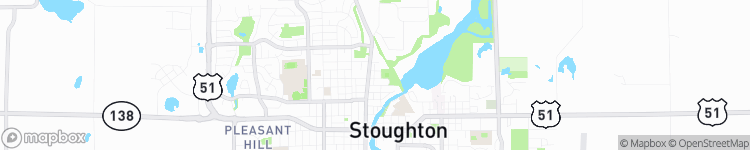 Stoughton - map