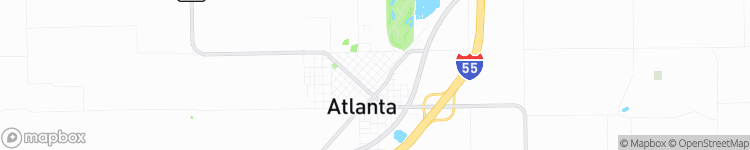 Atlanta - map