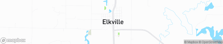 Elkville - map