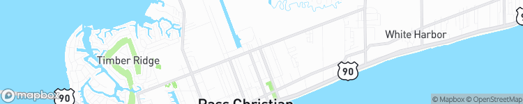 Pass Christian - map