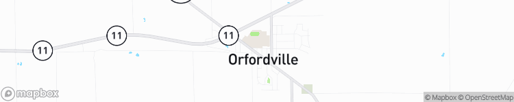 Orfordville - map