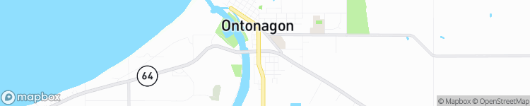 Ontonagon - map