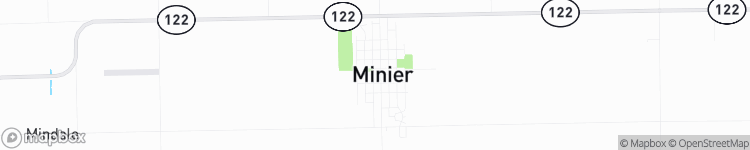 Minier - map
