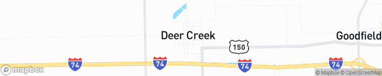 Deer Creek - map