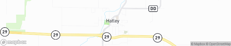 Hatley - map