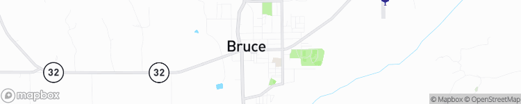Bruce - map
