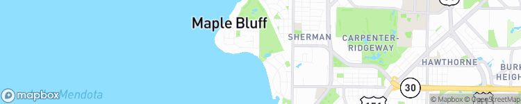 Maple Bluff - map