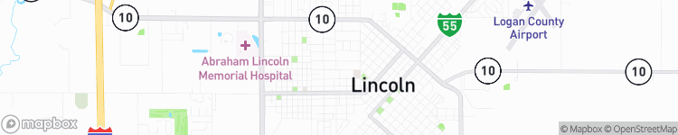 Lincoln - map