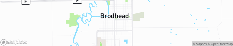 Brodhead - map