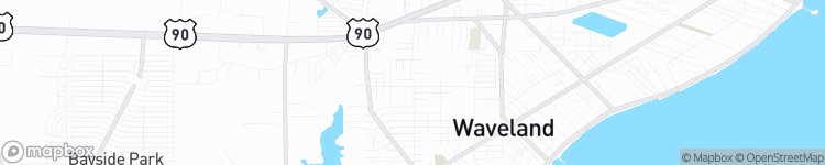 Waveland - map