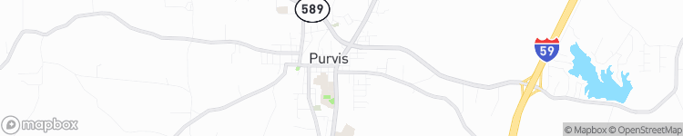 Purvis - map